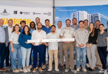 PCL Construction marks topping out of The Harrison, a major mixed-use development in Tampa