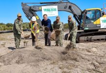 Walsh Federal breaks ground on $166M naval engineering test facility at Cape Canaveral