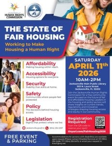 housing Jacksonville hosting ‘Fair Housing Expo’, launchingprogram to build affordable homes for very low-income families