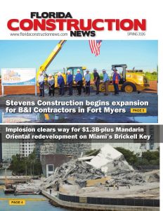 Florida Construction News cover Spring 2026 Florida Construction News cover spring 2026