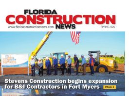 Florida Construction News cover spring 2026