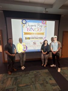 bingo B&I Contractors sponsors Designer Bag Bingo fundraiser