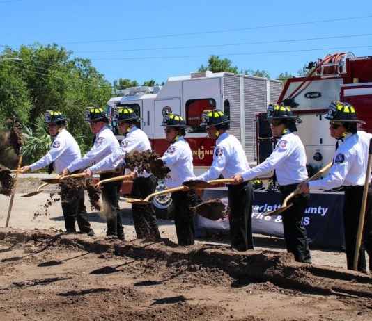 Wharton-Smith breaks ground on two fire stations in Charlotte County