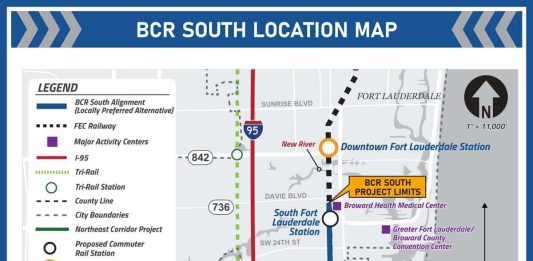 Broward County commuter rail project advances with $164-million in federal funding